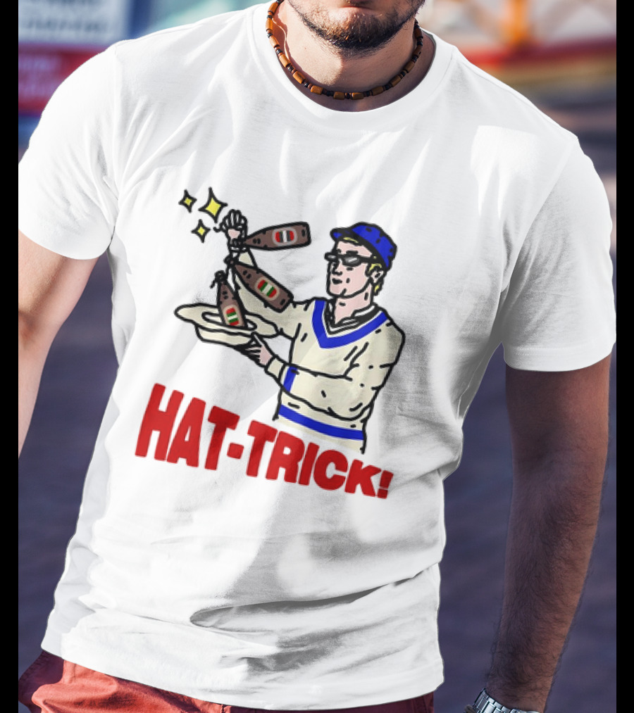Hat Trick Beer Get Your Bottles Sparkling Cheers T-Shirt