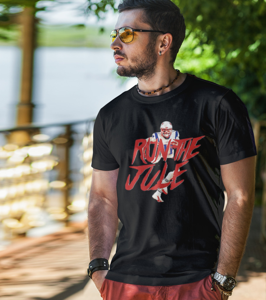 Julian Edelman Run The Jule New England Patriots T-Shirt