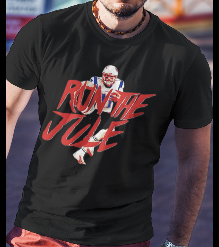 Julian Edelman Run The Jule New England Patriots T-Shirt