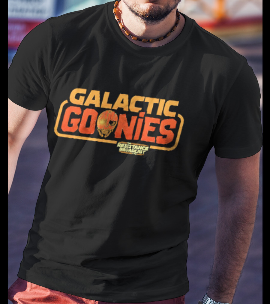 Galactic Goonies Resistance Broadcast Star War Inspired T-Shirt