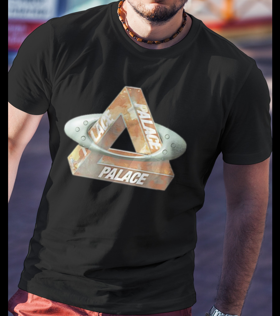 Oakley X Palace Tri-Ferg Camo Oval Collaboration T-Shirt