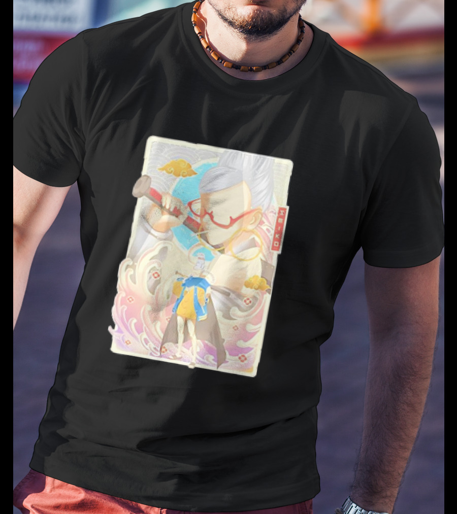 Seiko Ayase Dandadan Character With Vibrant Colors And Artistic Elements T-Shirt