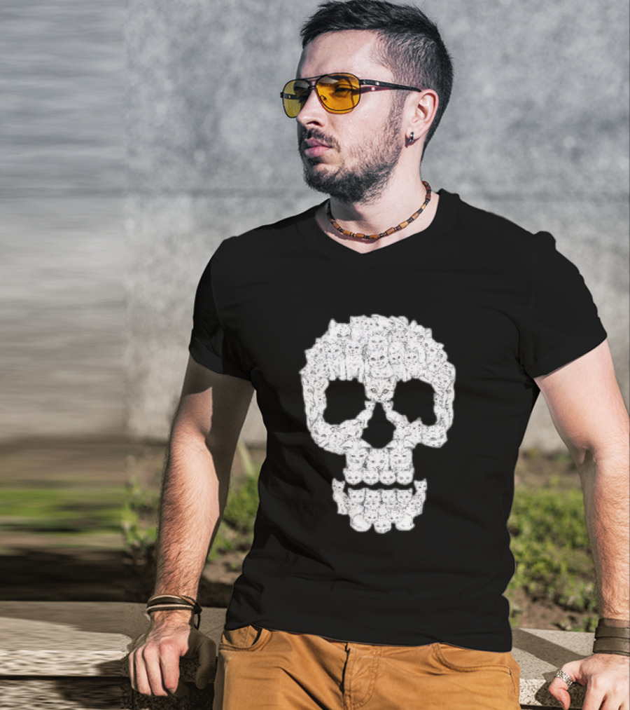 Cats Skull T-Shirt