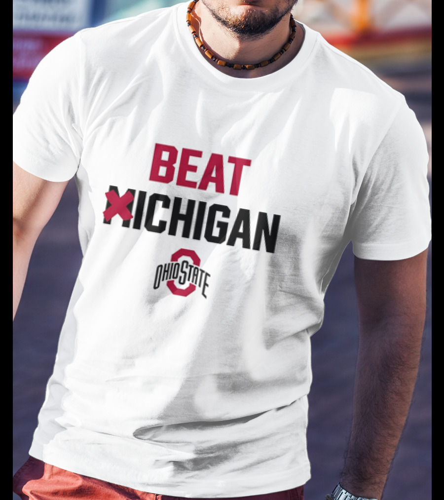 BEAT XICHIGAN Ohio State Buckeyes T-Shirt
