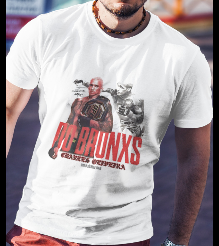 Charles Oliveira Do Bronx UFC Star São Paulo Brazil Champion T-Shirt