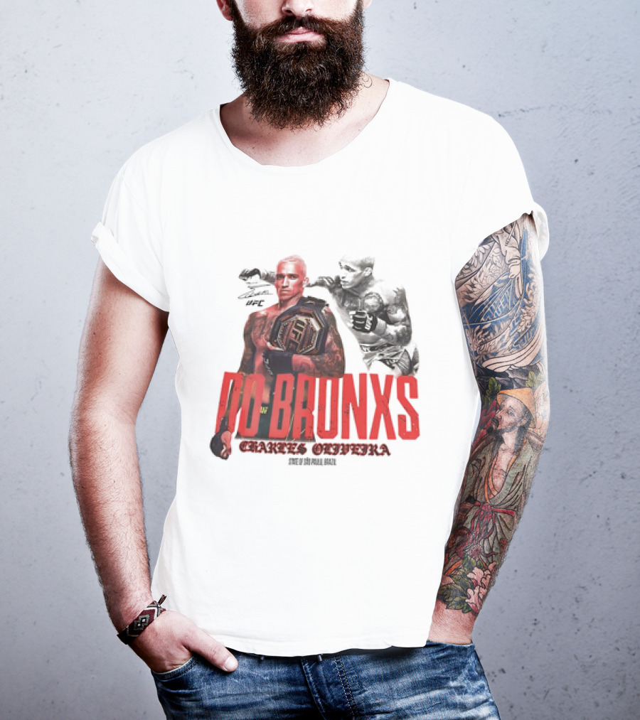 Charles Oliveira Do Bronx UFC Star São Paulo Brazil Champion T-Shirt