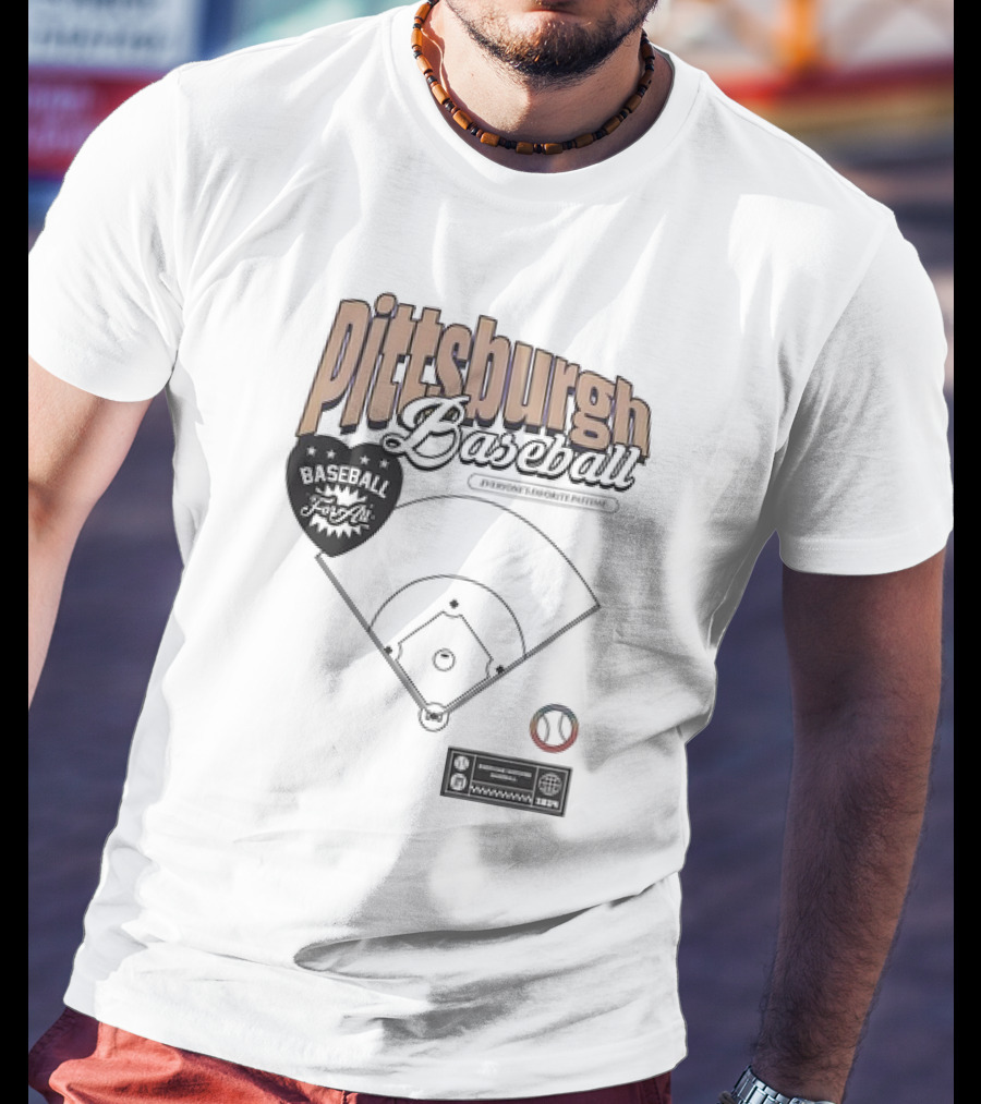 Pittsburgh Baseball Everyone’s Favorite Pastime Field T-Shirt