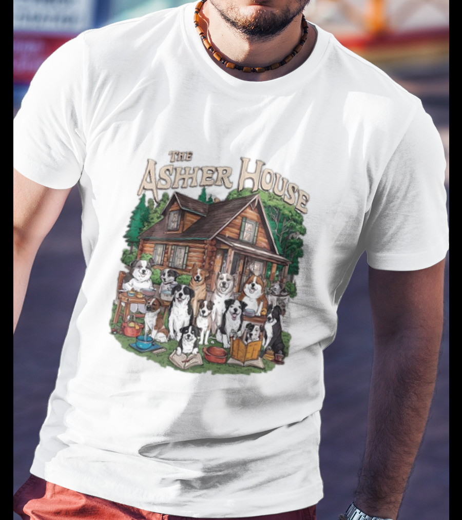 The Asher House Dogs Cabin Gathering T-Shirt