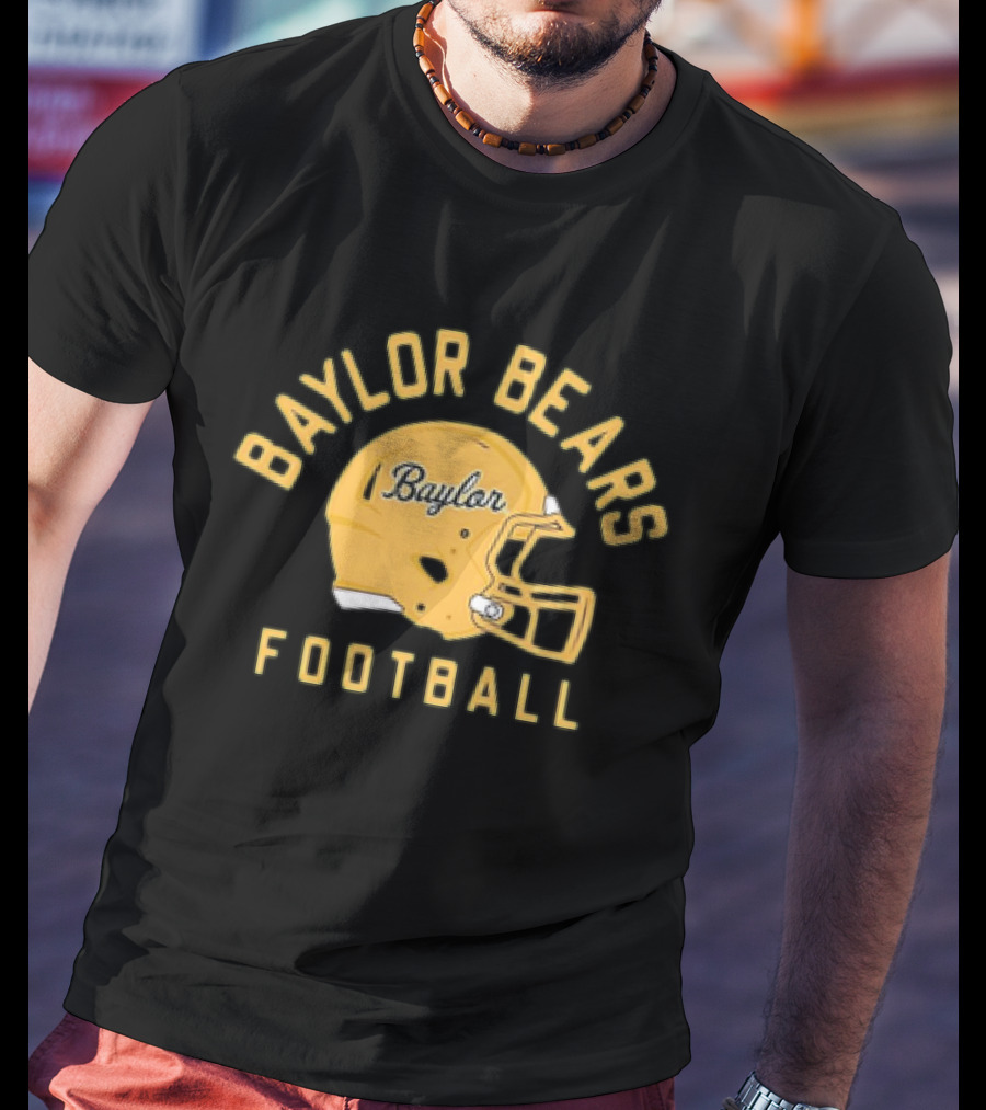 Baylor Bears Football Baylor Helmet T-Shirt