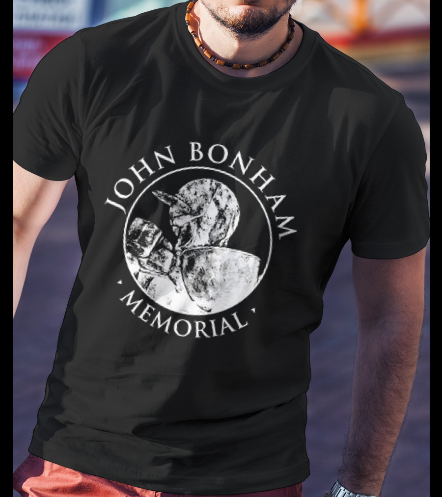 John Bonham Memorial Drummer T-Shirt