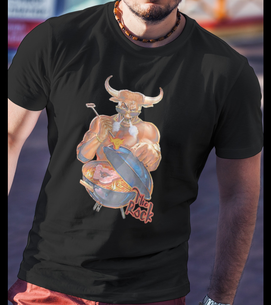 The Rock Do You Smell What The Bull Is Grilling Vintage T-Shirt