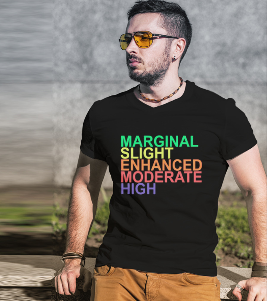 Marginal Slight Enhanced Moderate High T-Shirt