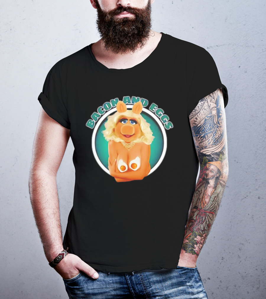 Bacon And Eggs Miss Piggy T-Shirt