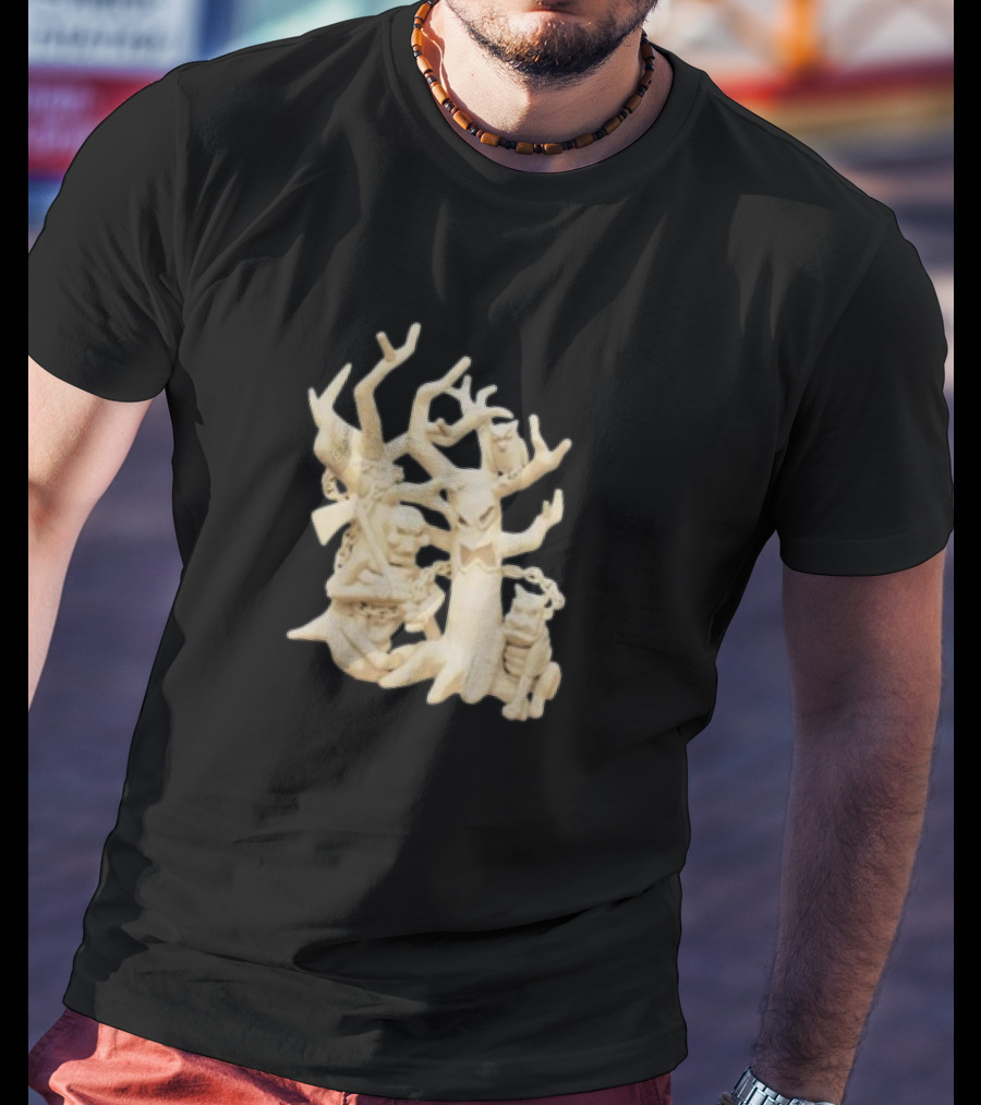 Spooky Woods Woodland Haunted Forest Creatures T-Shirt