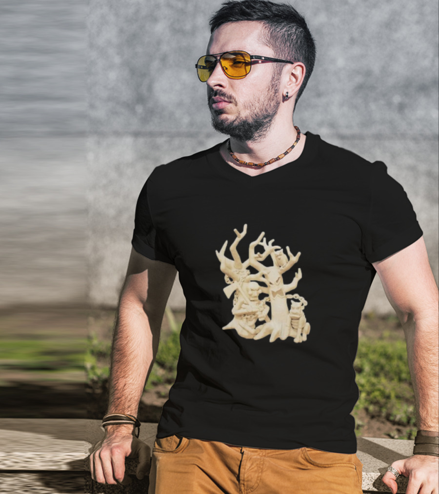 Spooky Woods Woodland Haunted Forest Creatures T-Shirt
