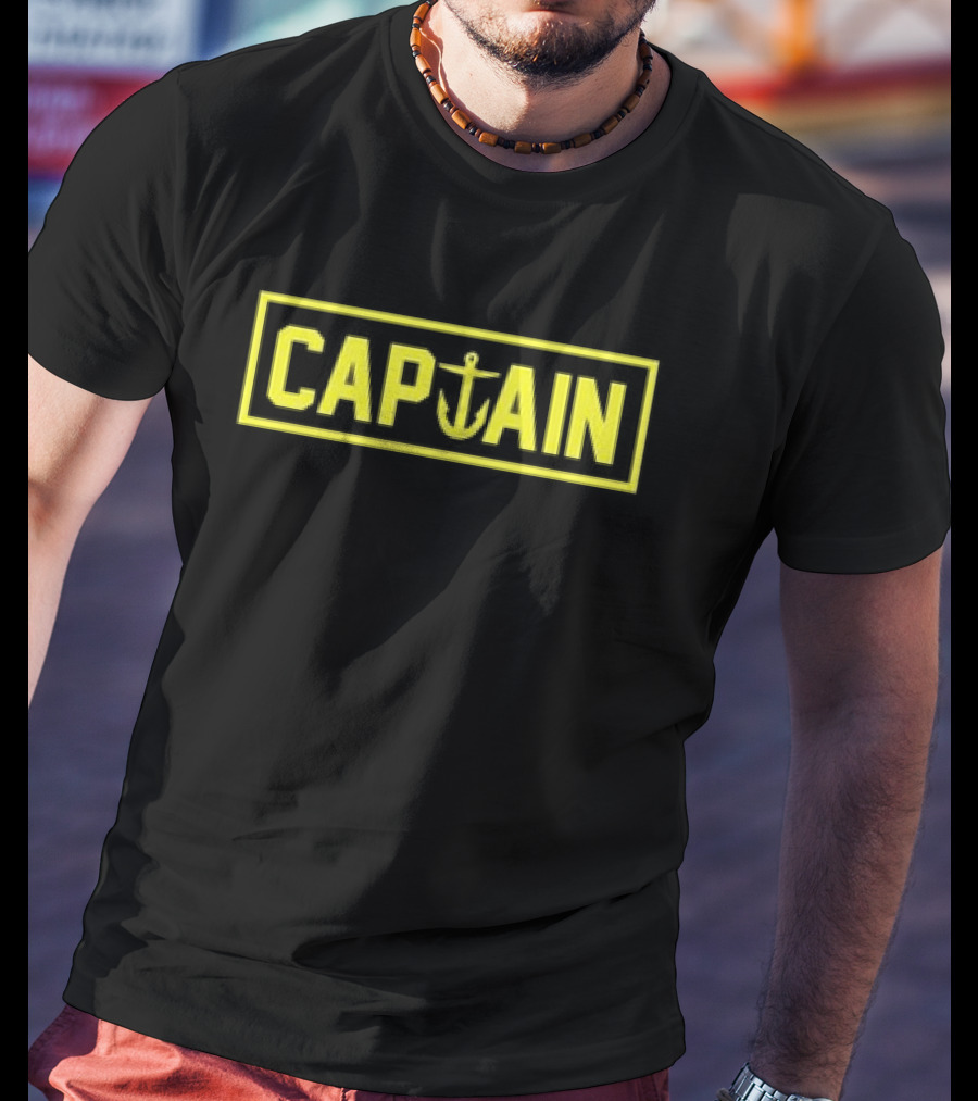 Captain Outer Banks Anchor Nautical T-Shirt