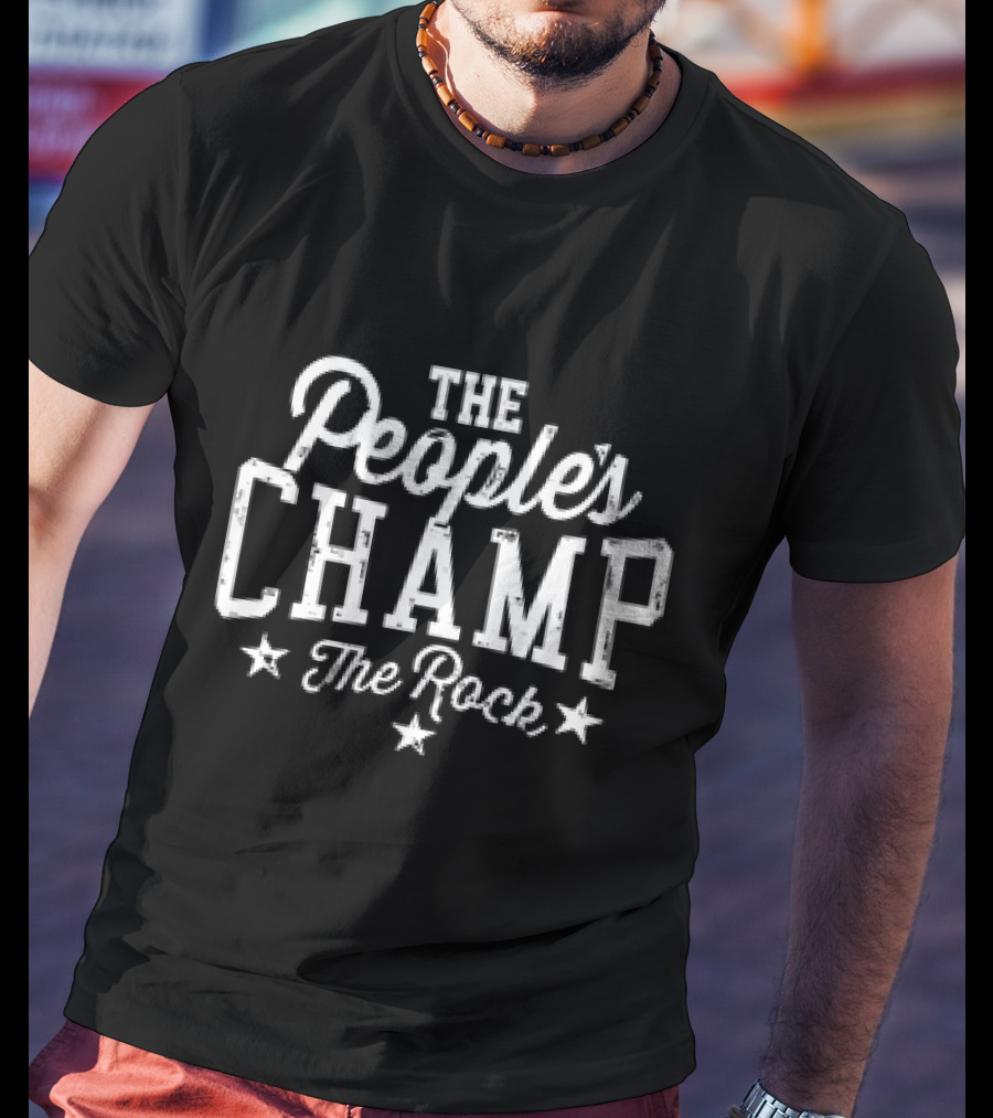 Dwayne Johnson The Rock The People’s Champ T-Shirt