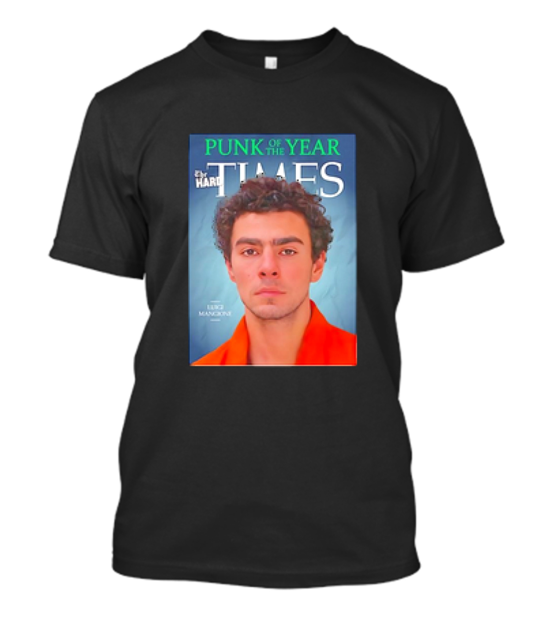Luigi Mangione Punk Of The Year By The Hard Times T-Shirt