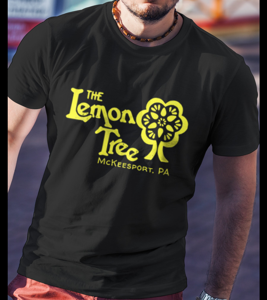 The Lemon Tree McKeesport PA Retro Floral T-Shirt