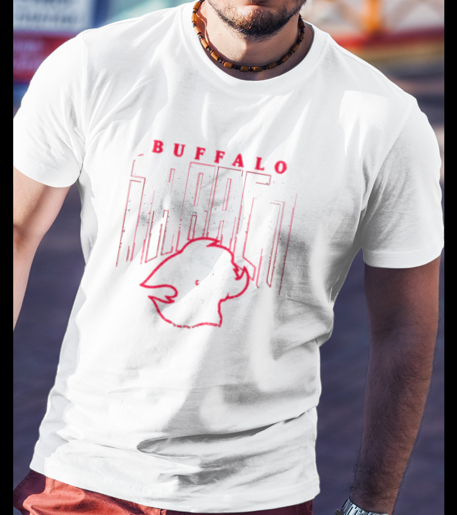 Buffalo Sabres Retro Red And Black NHL Hockey T-Shirt