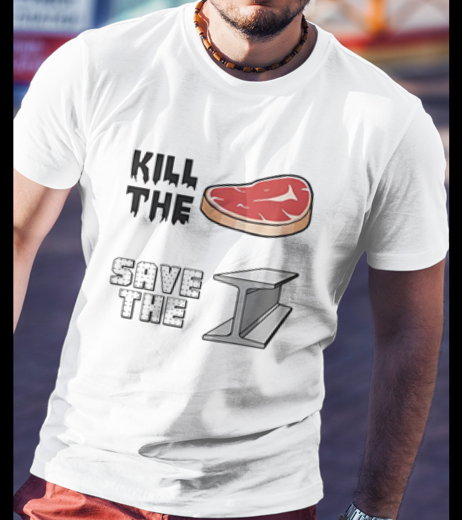 Kill The Meat Save The Metal T-Shirt