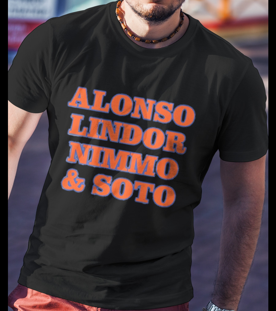 ALONSO LINDOR NIMMO SOTO Baseball Stars T-Shirt