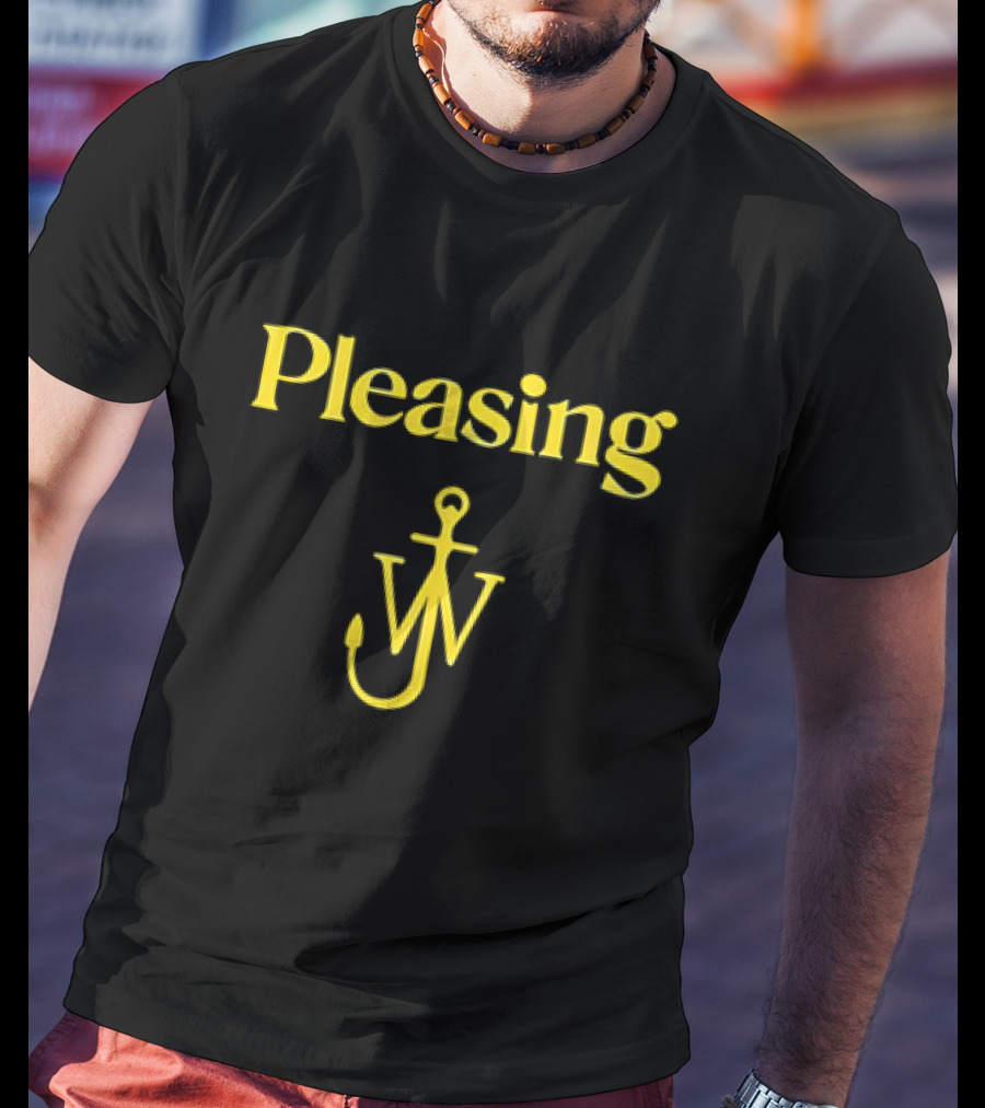Pleasing JW Anderson Anchor Emblem Collaboration T-Shirt