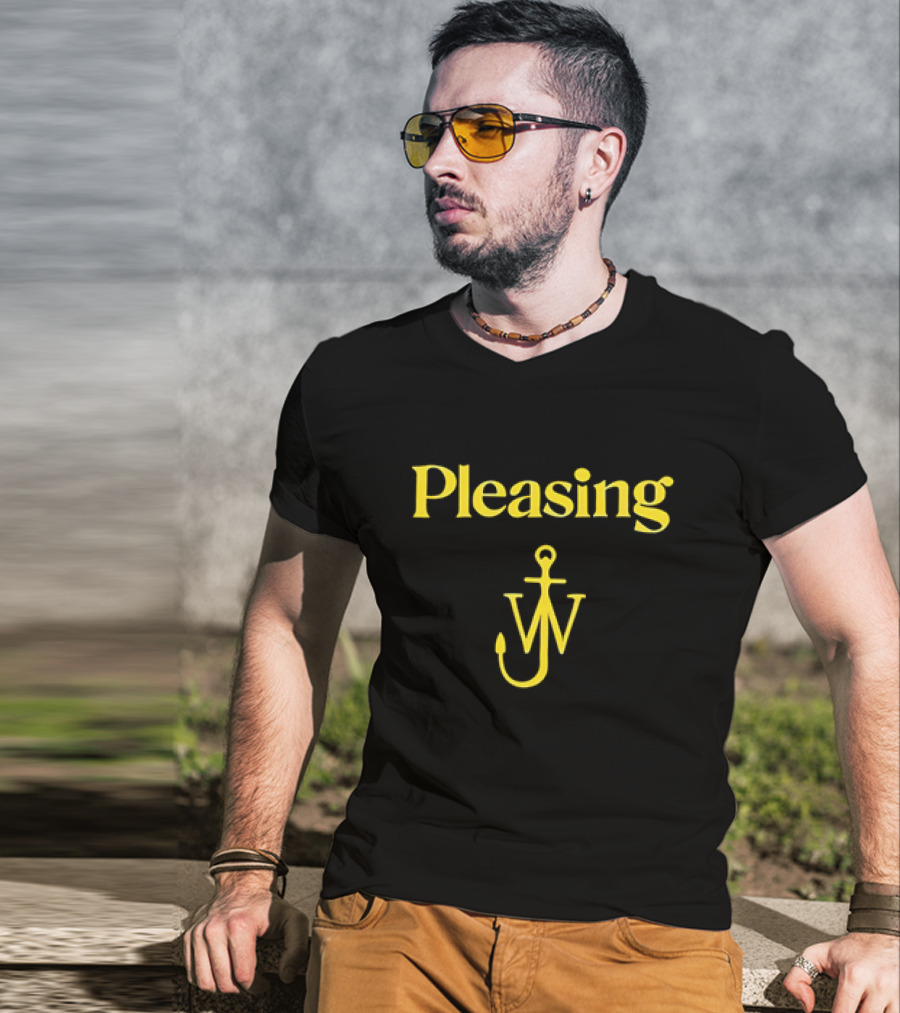 Pleasing JW Anderson Anchor Emblem Collaboration T-Shirt