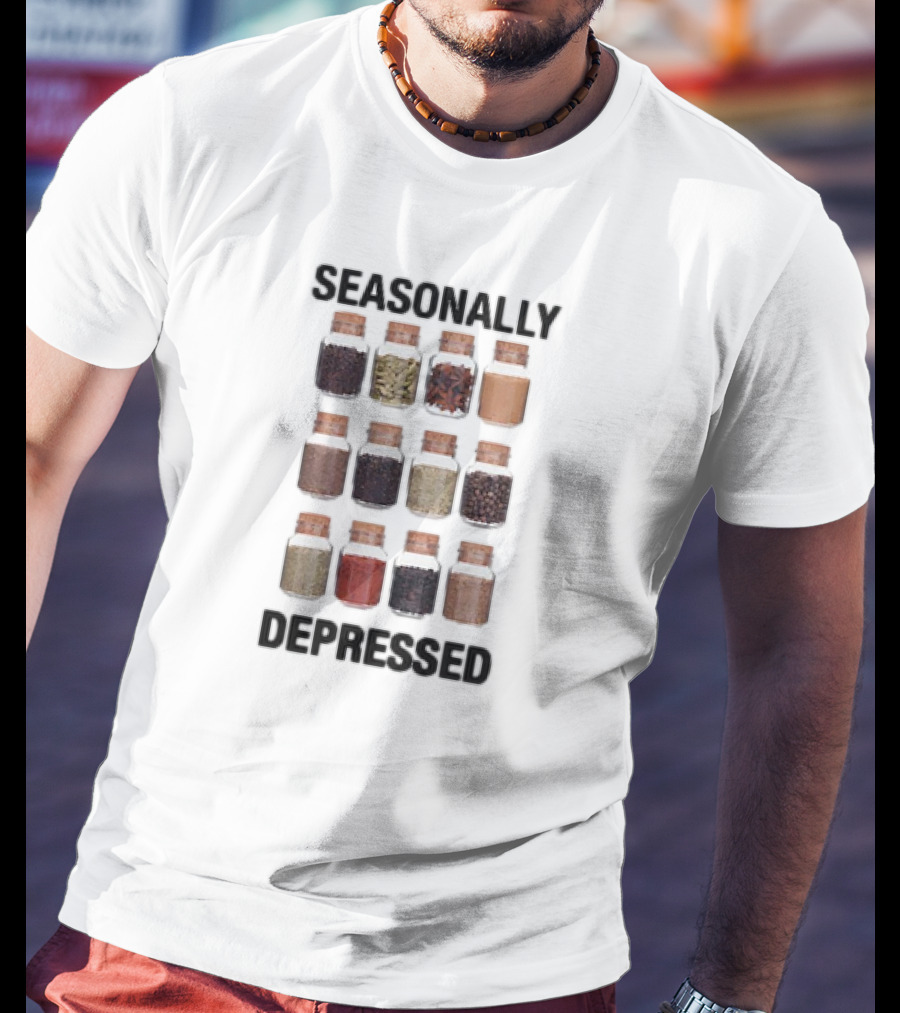 Seasonally Depressed Spice Jar Collection T-Shirt