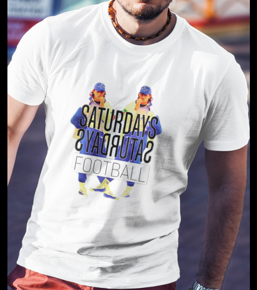 Saturdays Eternal Football Dual Reflection Sports T-Shirt