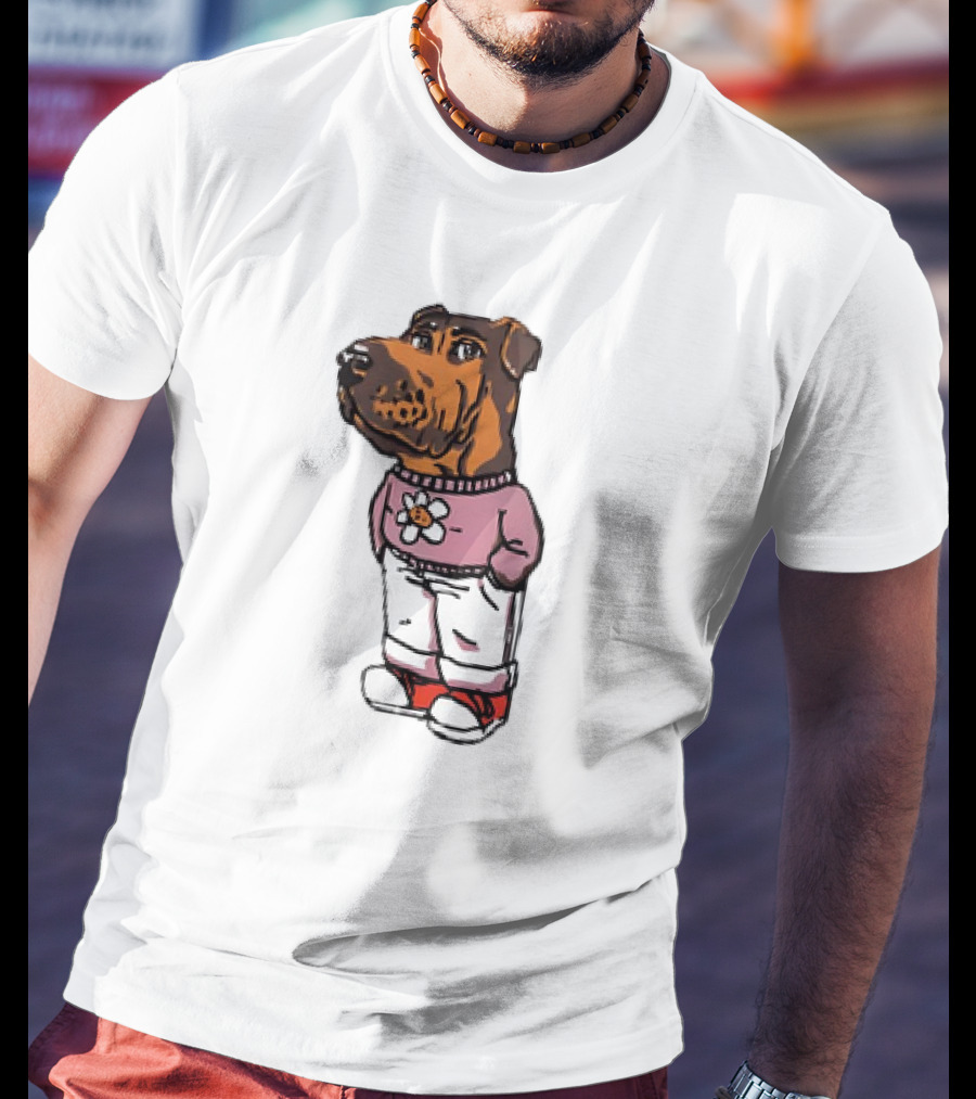 Space Dogs Chill Mable Flower T-Shirt