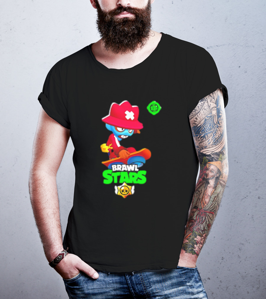 Ollie-G Skater Character Brawl Stars T-Shirt