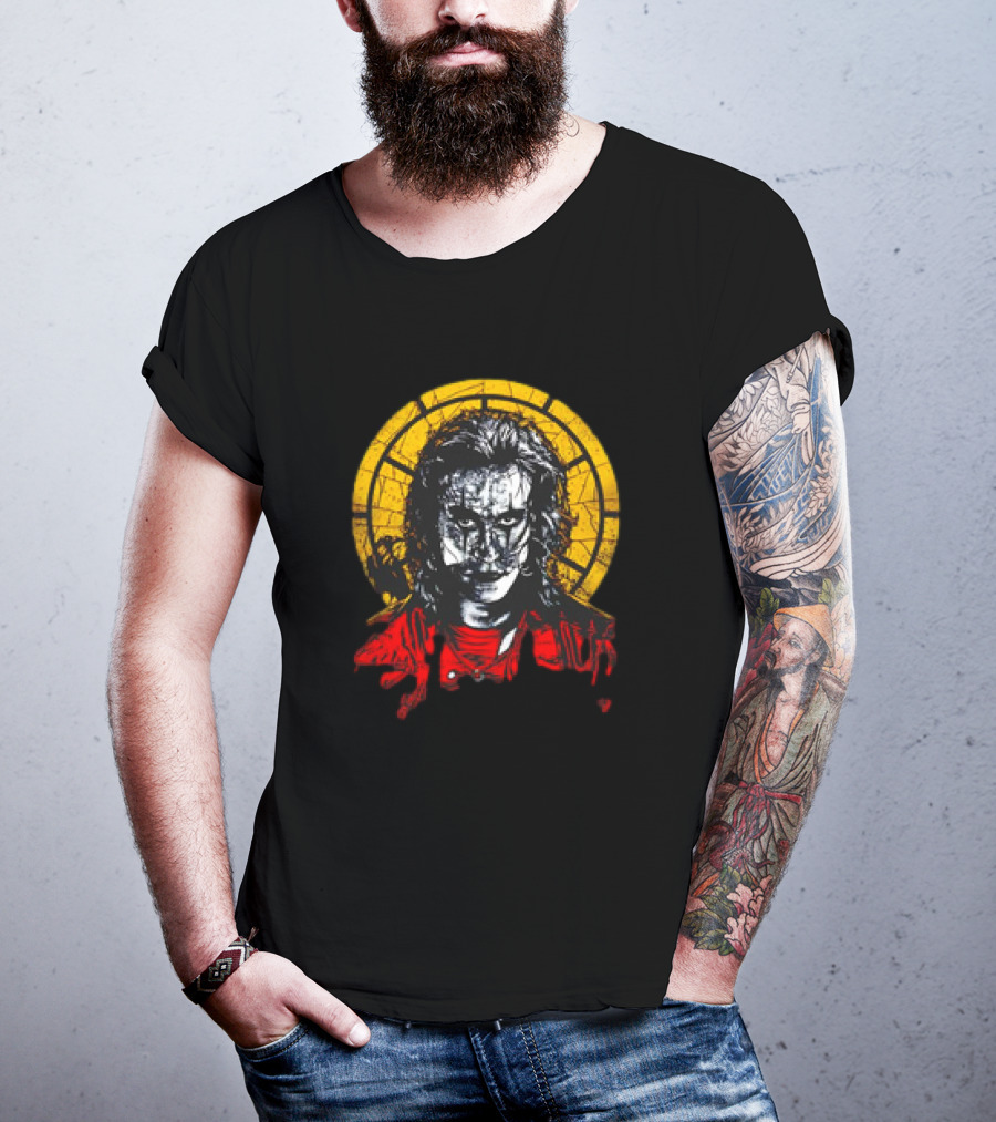 The Crow Real Love Is Forever Iconic Dark Hero T-Shirt