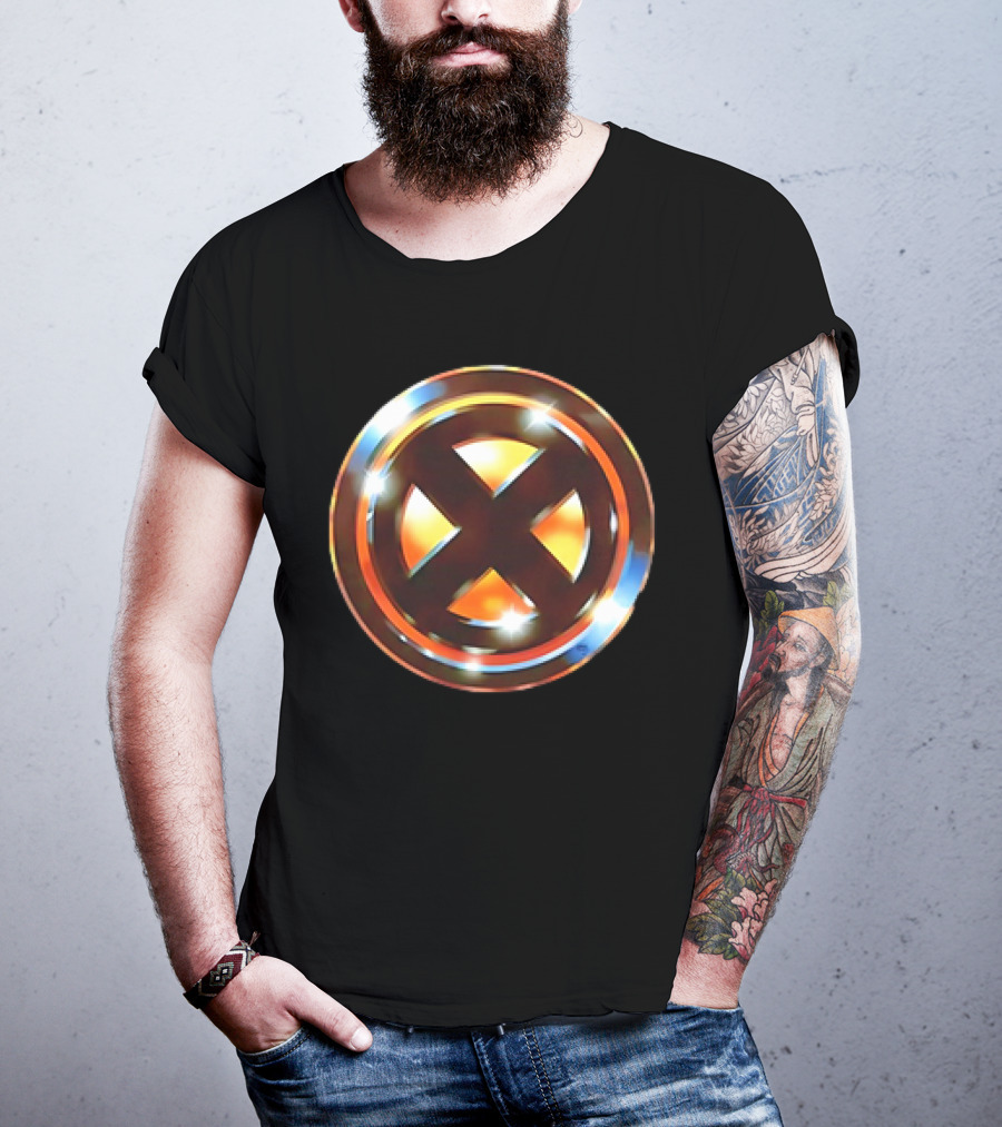 X-Men Logo X The 1989 Batman Mutants 1989 Logo Crossover T-Shirt