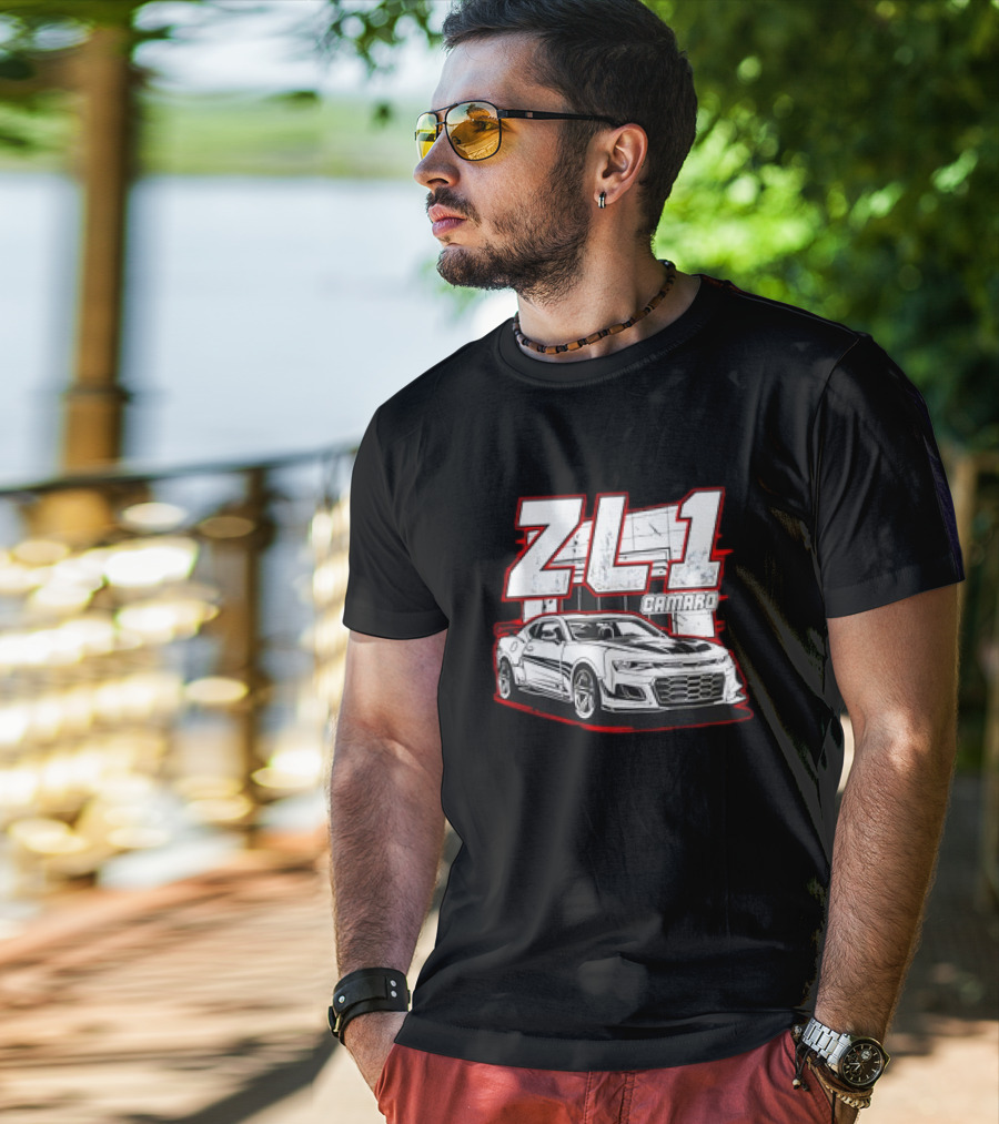 ZL1 Camaro Car Bold Classic T-Shirt