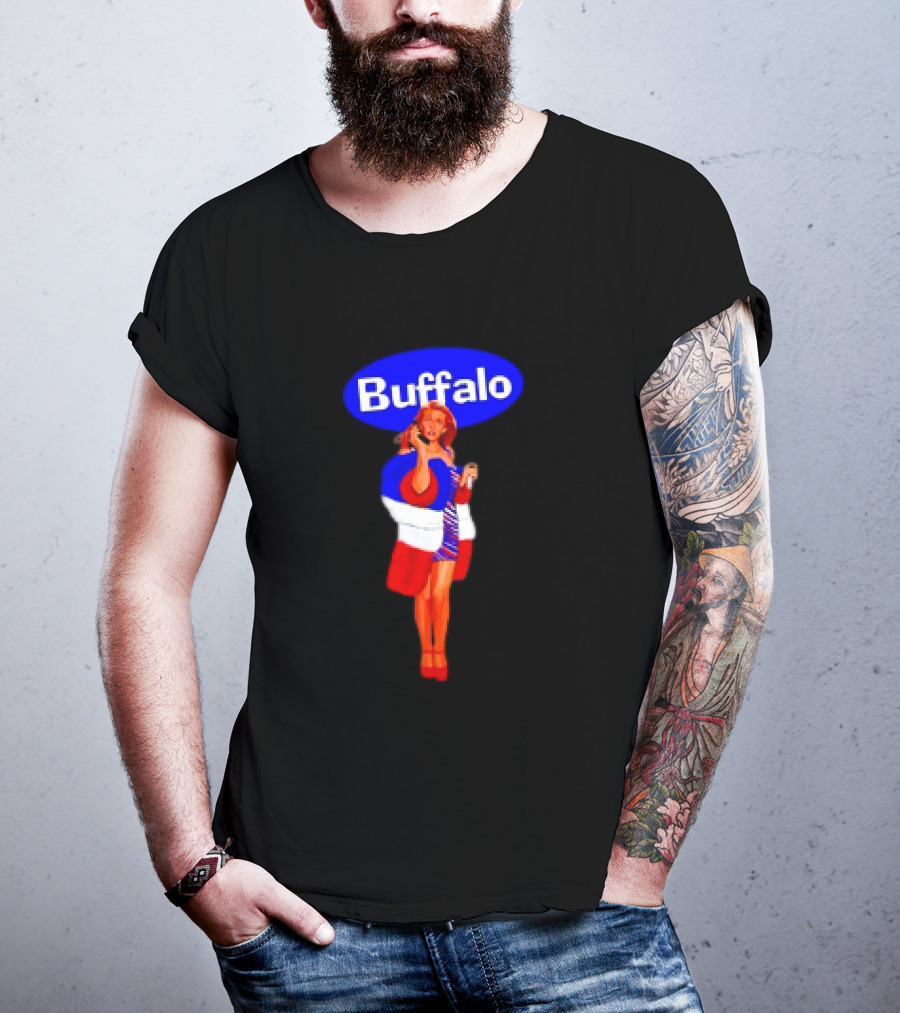 Buffalo Clueless Mafia Cher Iconic Look In Red White Blue T-Shirt