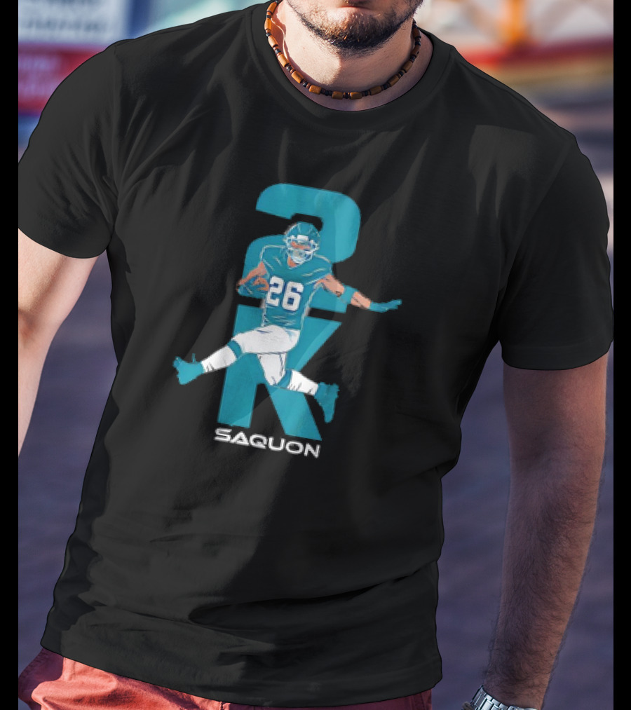 2K Saquon 26 Philadelphia Eagles NFL Football Vintage T-Shirt