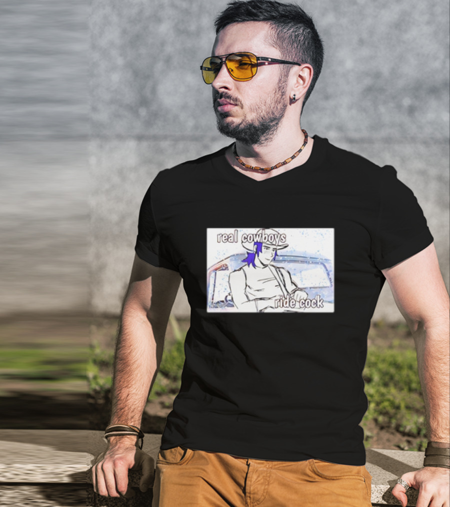 Real Cowboys Ride Cock Summer Manhwa T-Shirt
