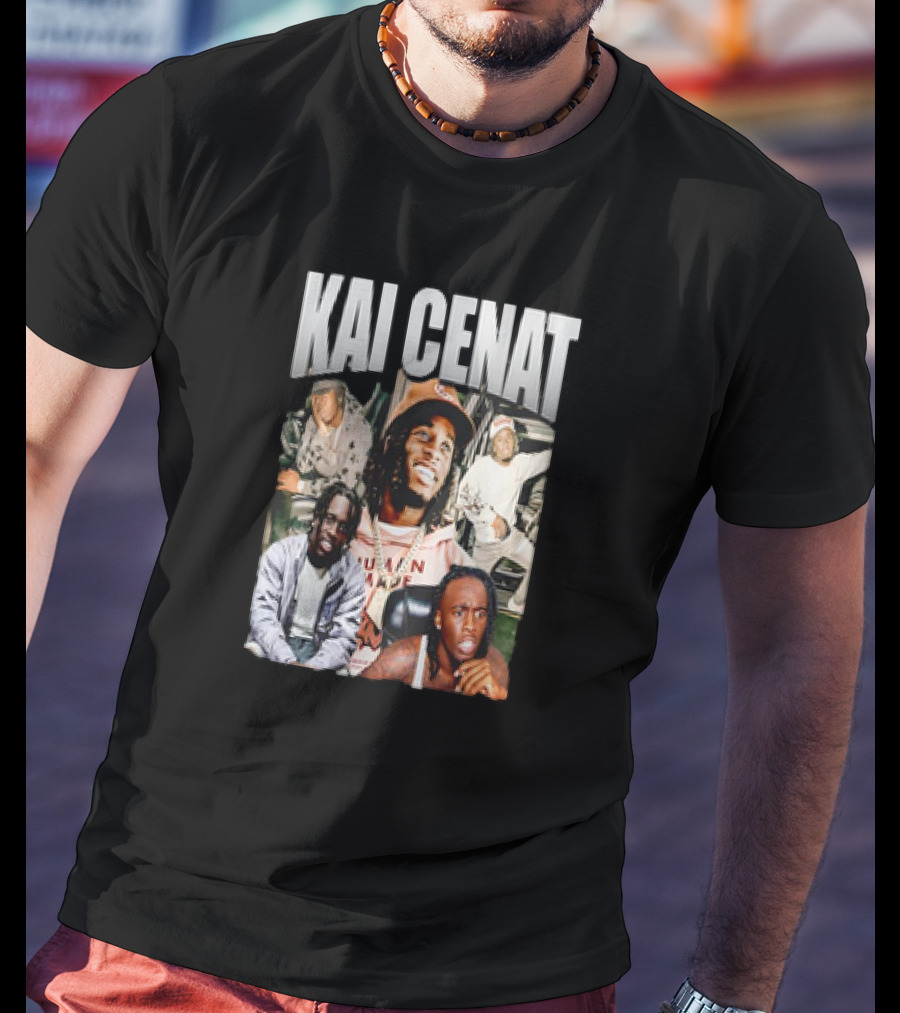 Kai Cenat Vintage Style Collage With 90s Vibe T-Shirt