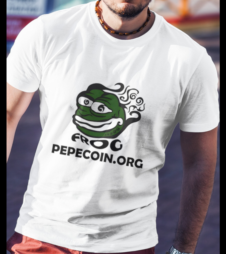 Frog Pepecoin.org Pepethefrogger T-Shirt