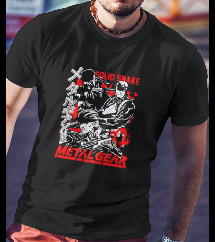 Solid Snake Metal Gear T-Shirt