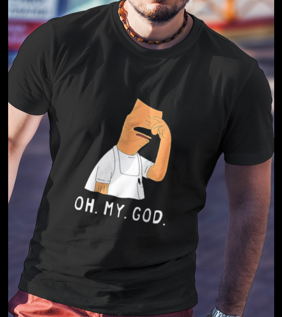 Bob’s Burgers Oh My God Facepalm Expression T-Shirt