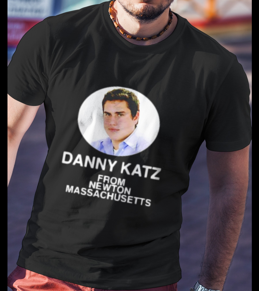 Danny Katz From Newton Massachusetts Portrait Image T-Shirt