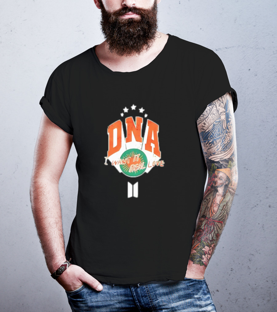 DNA I Want It Real Love BTS Inspired T-Shirt