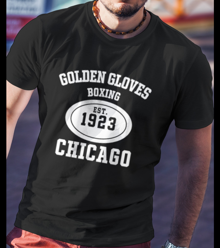 Golden Gloves Boxing Est. 1923 Chicago T-Shirt