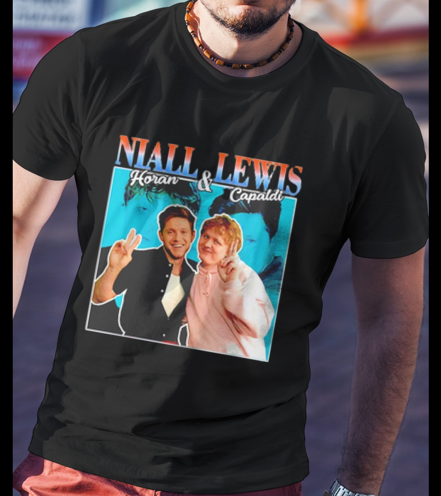 Niall Lewis Horan And Capaldi Vintage Look T-Shirt