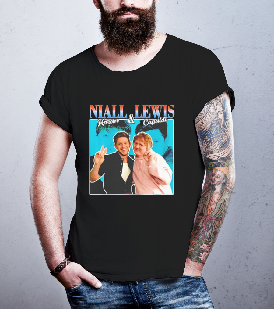 Niall Lewis Horan And Capaldi Vintage Look T-Shirt