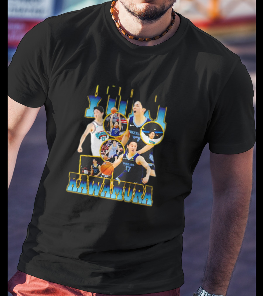 Yuki Kawamura Memphis Grizzlies NBA Basketball 90s T-Shirt