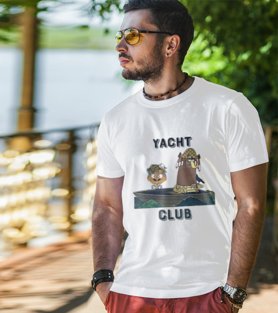 Juice Wrld Lil Yachty Yacht Club Hip-Hop Characters T-Shirt