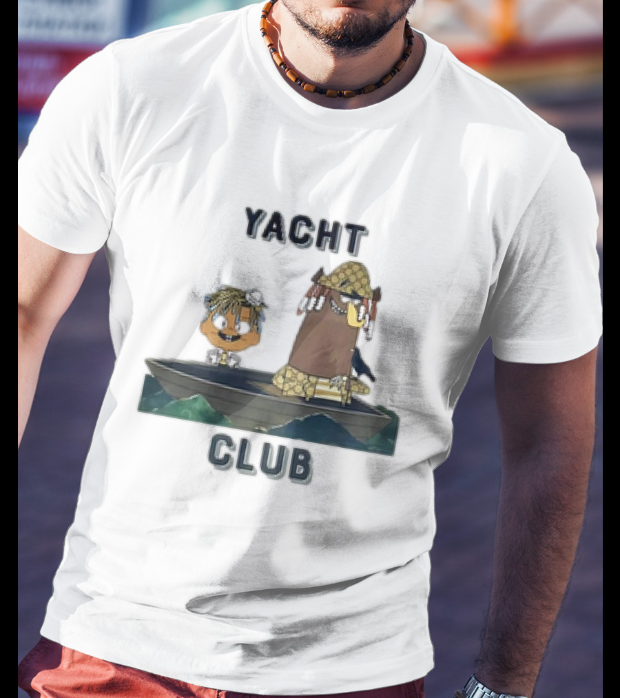 Juice Wrld Lil Yachty Yacht Club Hip-Hop Characters T-Shirt